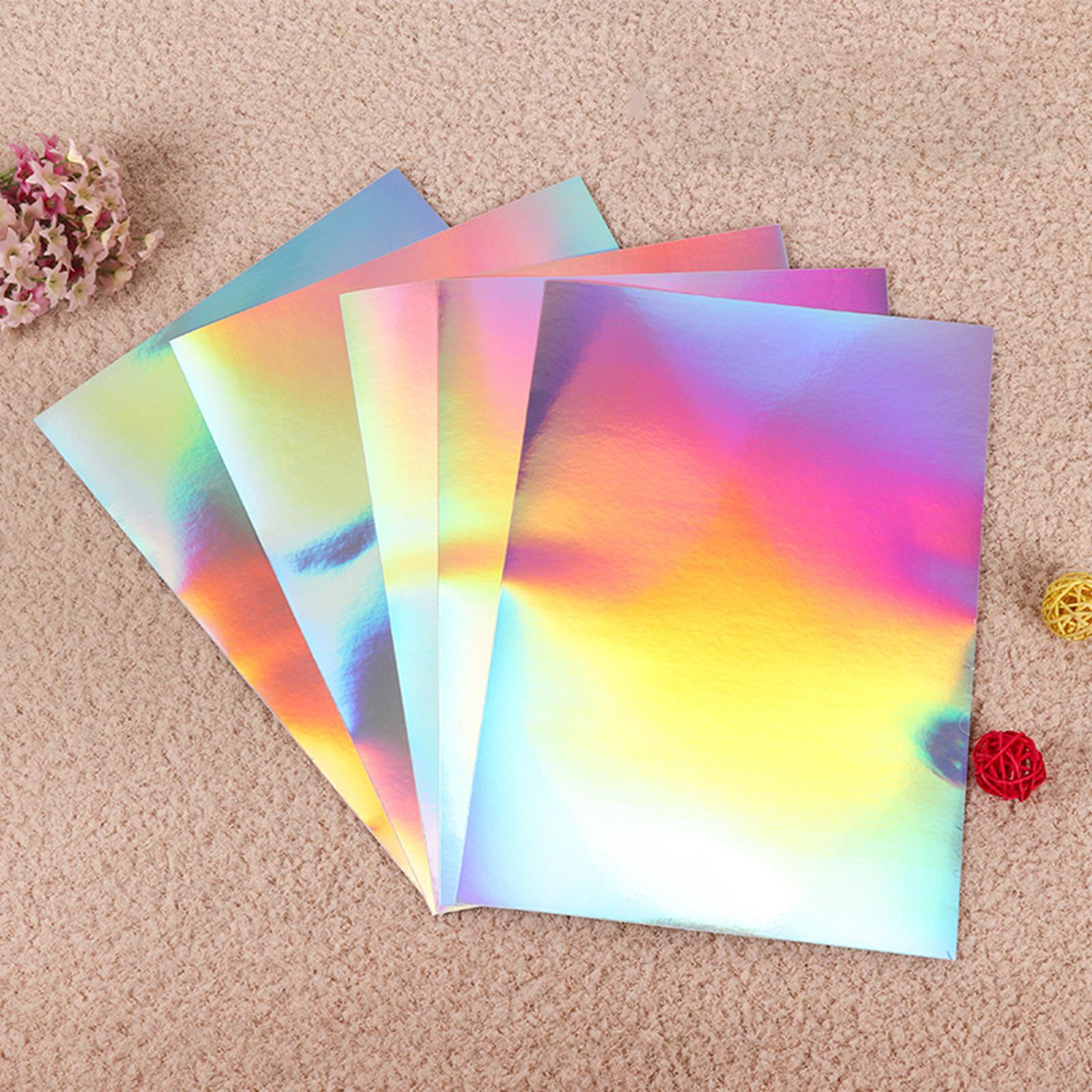 Holographic Sticker Paper Clear Printing Printable Glossy for